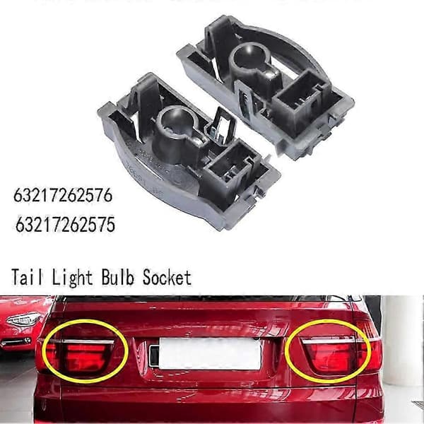 Höger Bakljus Glödlampssockel Sida Bakre Glödlampsfack Hållare för X5 E70 X5 E70 63217262576