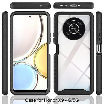 TPU PC-deksel til Honor X9 4G / 5G / Magic 4 Lite (rød)