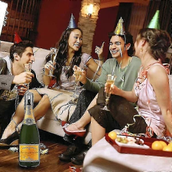 Champagne Stoppers, 3 Pieces Champagne Bottle Stopper, Keep Your Sparkling Wine Bottle Cold