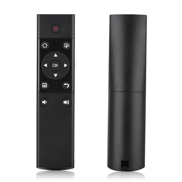 Trådløs presentasjonsfjernkontroll, 2.4G USB Plug and Play Pekermusekontroll for Undervisning Møter Kontor, Svart