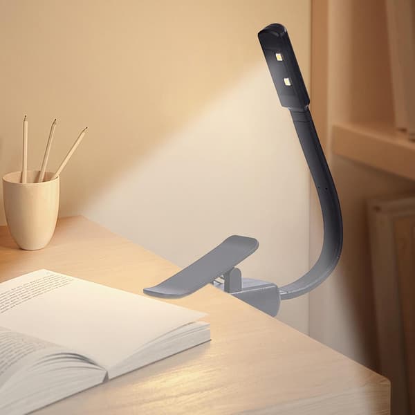 LED Book Light, LED Book Lights with Lamp, Portable Book Light with Clip, Reading Lamp Book Light for Camping, Study