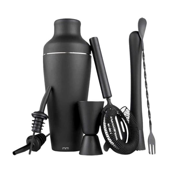 Cocktail Shaker Set - Mattamusta Svart black