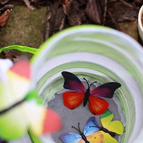 Netting Butterfly Cage for Insects and Butterflies, Small Foldable Butterfly Cage