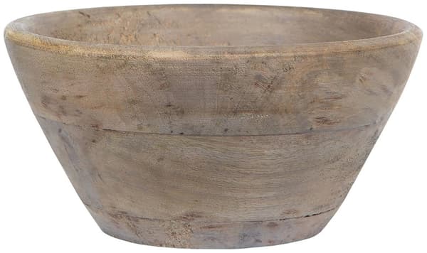 Skål Treskål 20 cm - Antikk Tre