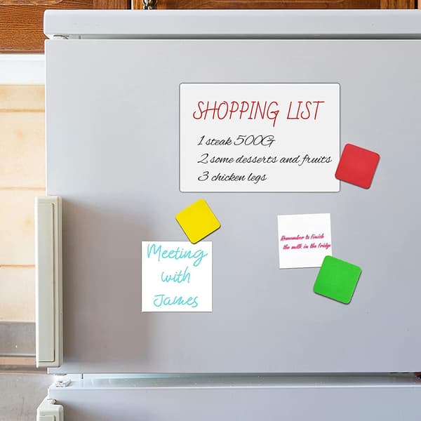 30-pack Whiteboard Eraser Washable and Reusable Magnetic Whiteboard Eraser for Whiteboard Cleaning M as shown as shown