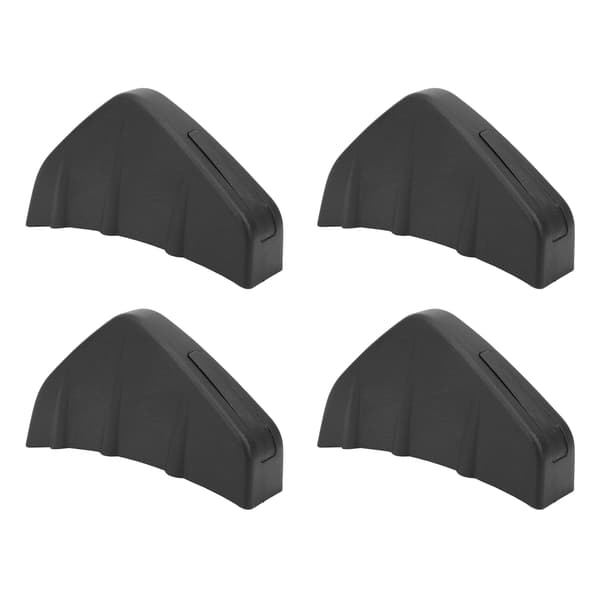 Bagerste Bumper Lip Diffuser Splitter med Spænde - Sort