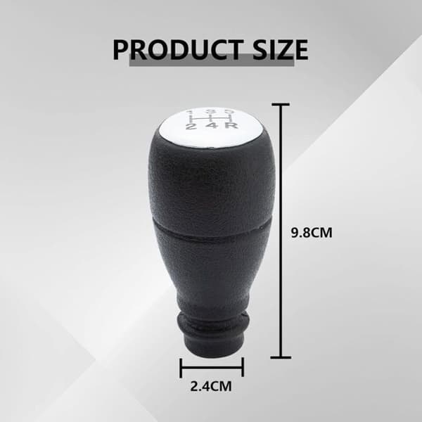 5-speed gear knob - LUSKYKA® - Compatible with Berlingo (2002+) and Partner (2002+) models