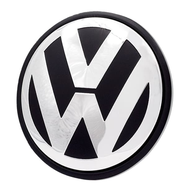 4-pakning - Volkswagen VW Navkapsler - Bil Sølv