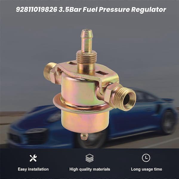 92811019826 3.5Bar drivstofftrykkregulator for 911 Coupe 928 959 Coupe 911