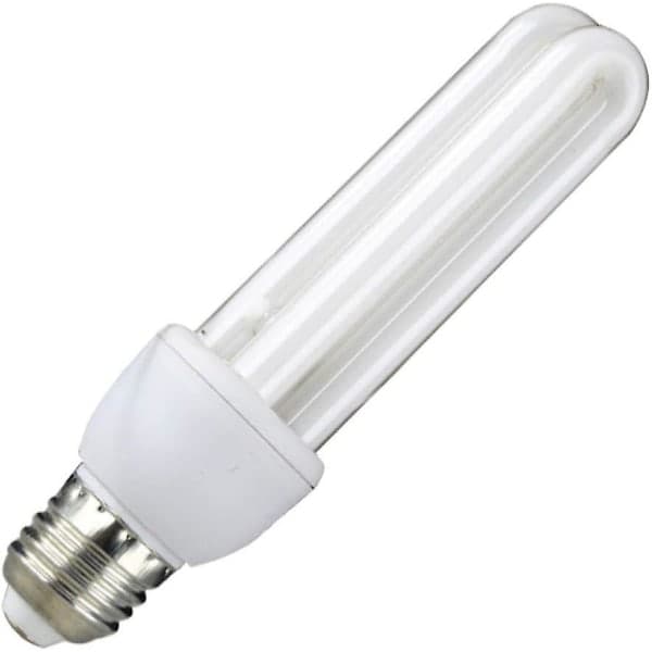 4-pakning E27 Spiral Tre Primærfarger 2u 20w Energisparepære Superlys U-formet Energisparelampe
