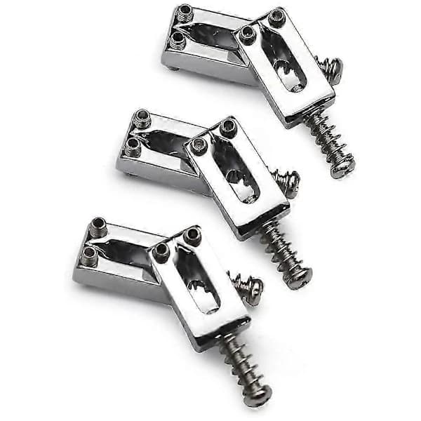 10,5 mm Guitar Tremolo Bro Sadel til Fender Stratocaster, Sølv