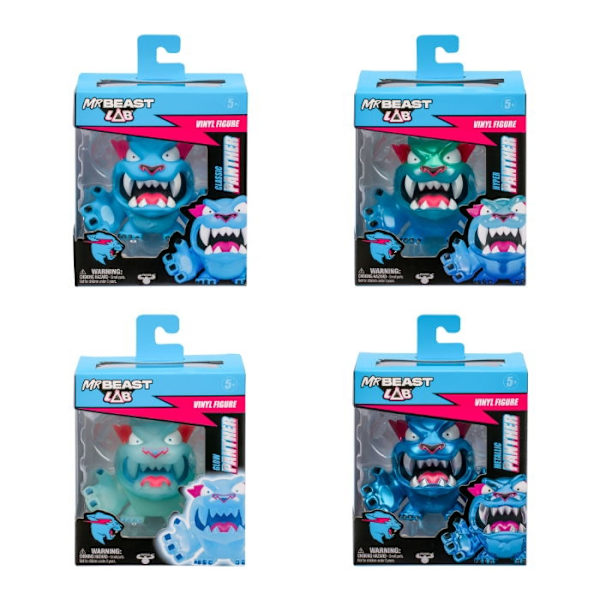 Mr Beast Lab Vinyl Figur, 1 stk