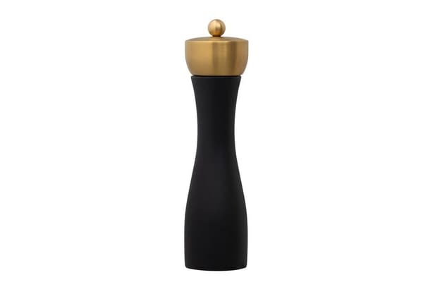 Festive krydderkværn sort/guld 20 cm – Maku Kitchen Life Svart black