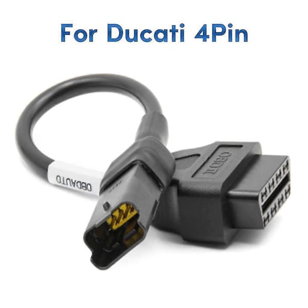 4-benet til 16-benet Motorcykel Obd2 Stik Diagnostiske Kabler Adapter Til