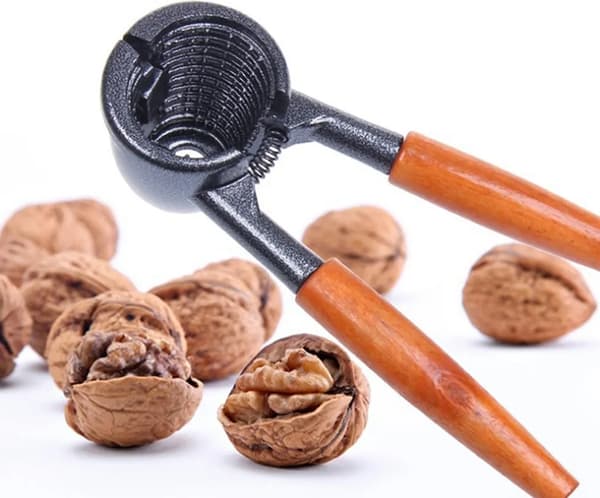 Nutcracker Nut Breaker Nut Opener Bottle Opener Walnut Opener Crack Nuts Nutcracker and Champagne Tongs 2in1 Conical Shape