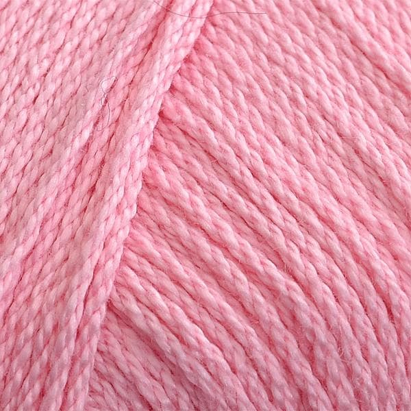 Merc. Kabeltvunnet 12/6 Heklegarn Rosa Rosa-FY-