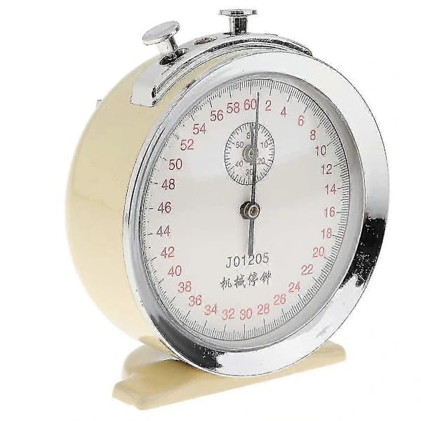60s 0.1s Mechanical Stopwatch Chronograph Physics Teaching Aid Laboratory Instrument