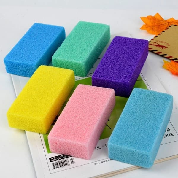 4-pack fotpimpstenar (sorterade färger), den ultimata pedikyrverktyget