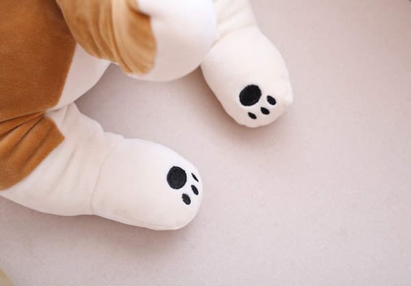 Shiba Inu Gosedjur Kudde Mjuk Plush Barn Sovkomfort