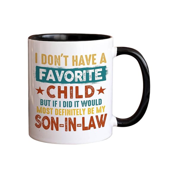 Vintage I Don't Have A Favorite Child Mug
