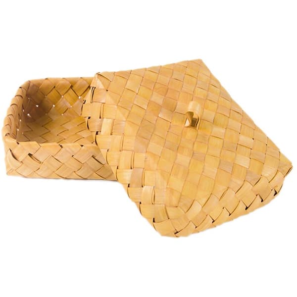 Woven Serving Basket, Round Rattan Fruit Basket, Hand-Woven Serving Basket for Kitchen Table