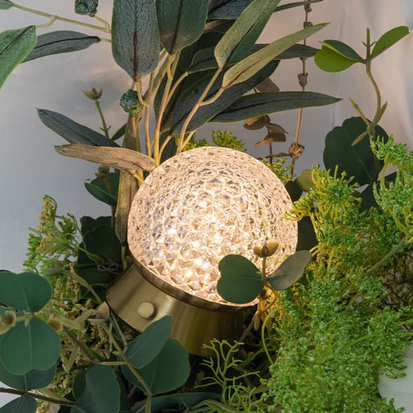 New Crystal Ball Decorative Table Lamp Bedroom Bedside USB Charging Table Lamp LED Atmospheric Night Light