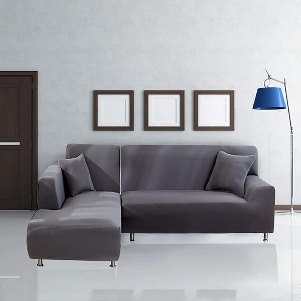 Stretch Corner Sofa Cover, Washed Universal Sofa Cover Shaped Elastic Sofa Cover, Cover for Sofa 145-185cm