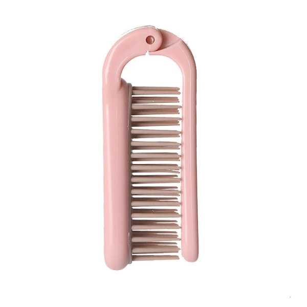Vikbar kamhårborste ROSA Rosa
