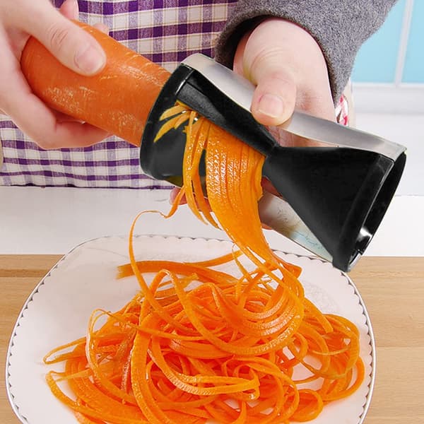 Spiralizer Holdbar Grøntsagsspiralizer Robust Grøntsagsskærer til Agurk Gulerod Squash