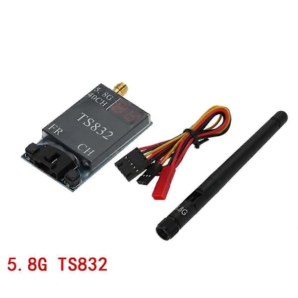 [PL】Ts832 Fpv Trådløs Sender 5.8g 600mw Med Antenne Trådløs Sender Til Fpv Multikopter Rc Quadcopter