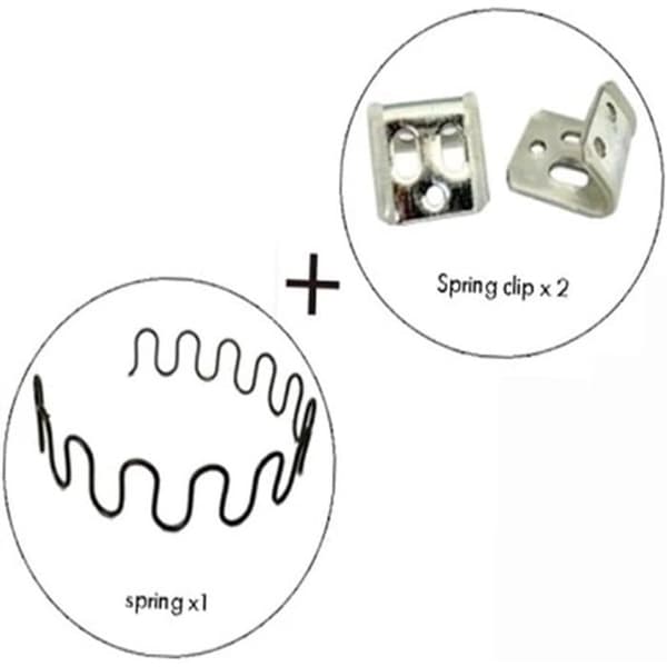Replacement Spring - 60cm - Rust-Resistant Steel - Easy Installation - 5 Pieces