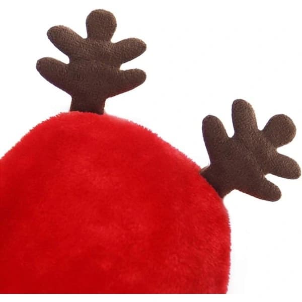 Juldräkt för husdjur Älg Tjockare Hoodie Varm julkläder för valp