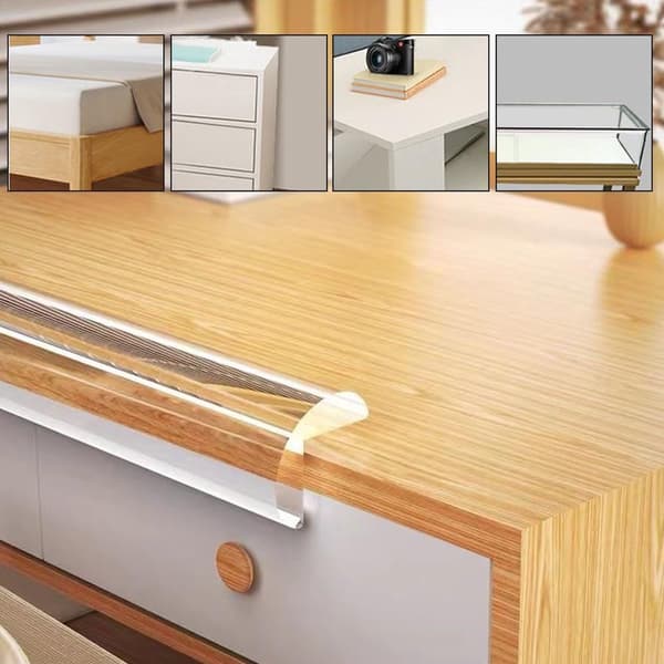 Baby Safety Corner Guard, Pre-taped Edge Protector Strip for Tables and Walls, 1 Meter