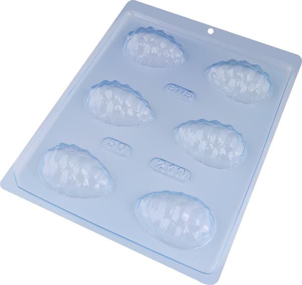 Pralinform Mönstret Egg Sjokoladeform - BWB 219 Transparent transparent