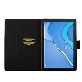 Farget Tegning PU-deksel til Samsung Galaxy Tab A9