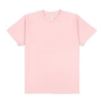 (XS) T-skjorte i ren bomull, passer både menn og kvinner (S rosa)