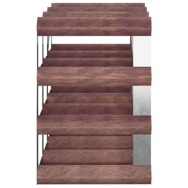 vidaXL Viiniteline 12 pullolle ruskea täysi mänty Brun brown