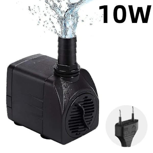 Dränkbar pump, vattenpump med fontänpump med 1,5 meter sladd - storlek 10W