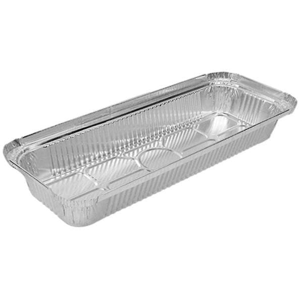 Engangsform af aluminiumsfolie, bagning, grillning, brød, ovnsikker