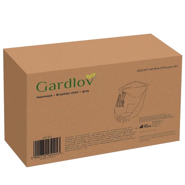 Hængekøje - brasiliansk grå stol Gardlov 23671