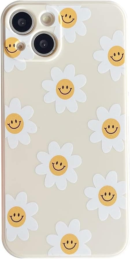Solsikke Smil Søt Blomst Mobiltelefonveske til Apple iPhone 12 Glatt