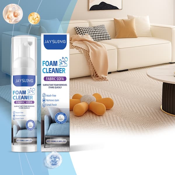Fabric Sofa Foam Cleaner, No-Rinse Stain Remover Spray-FX-