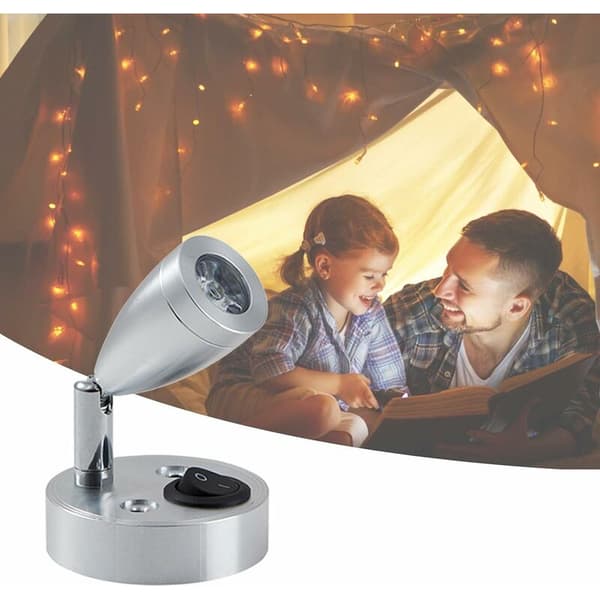 12 Volt LED-læselampe - LED-sengelampe - 180° justerbar miniclip-on-lysspot til båd, autocamper, campingvogn, lastbilkabine, T-Audace