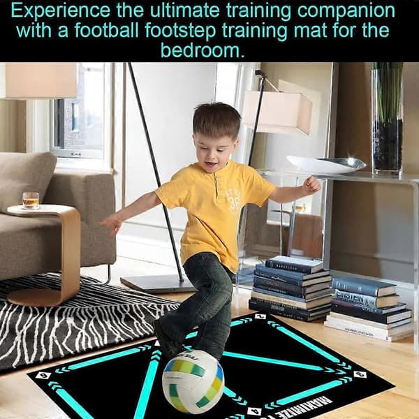 60x90cm Football Training Mat for Quiet Footwork and Exercises-FY-