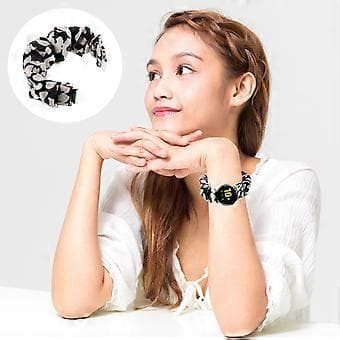 20mm Scrunchie-ranneke, yhteensopiva Galaxyn kanssa