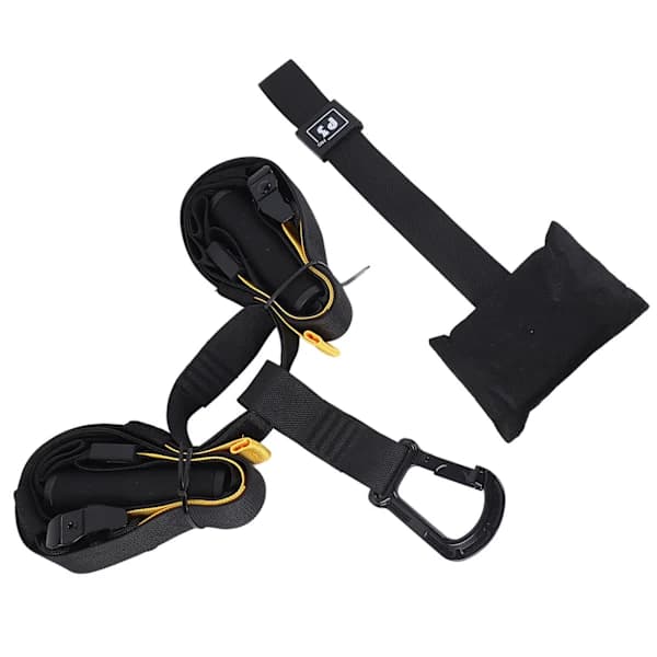 Fitness Suspension Trainer Kit Full Body Workout All Levels Effective Training