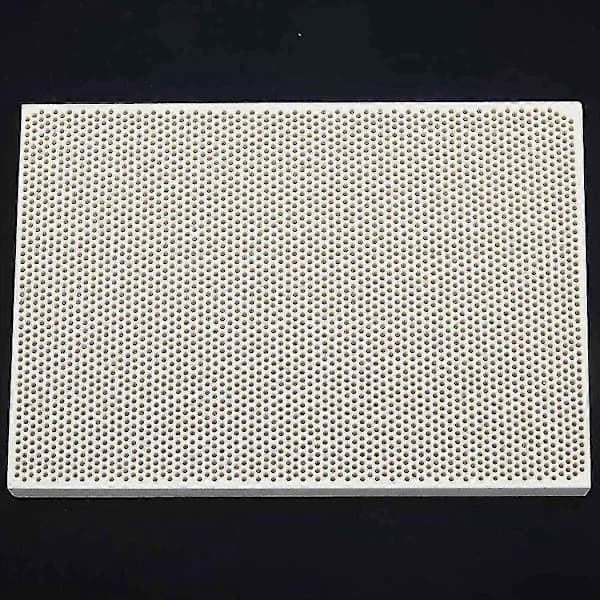 6x Keramisk Loddeplate Oppvarming For Gasskomfyr Hode 135x95x13mm Ny