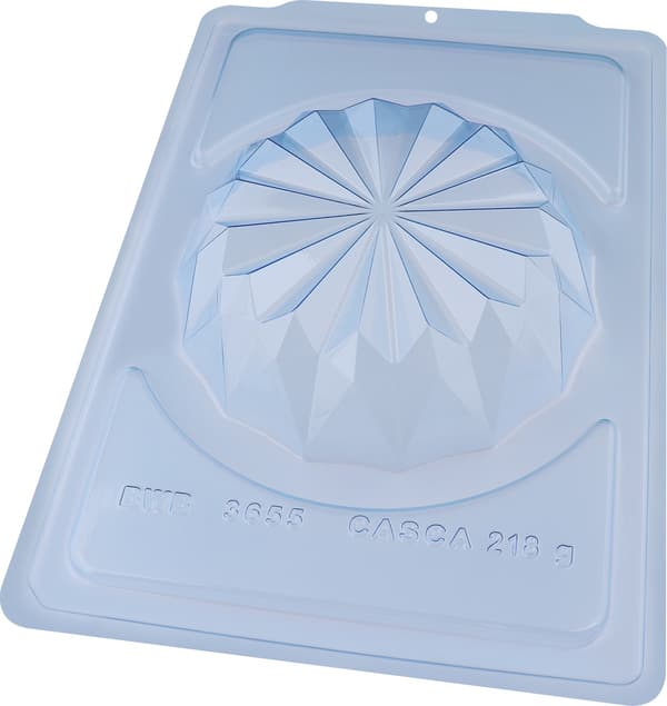 Pralinform Sjokoladeform - BWB 3655 - Spesiell 3-delt form Transparent transparent