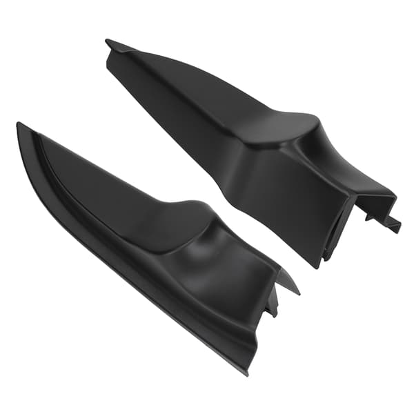 2pcs Door Pillar Speaker Cover Trim ABS Speaker Panel Replacement for Innova 2008-2011