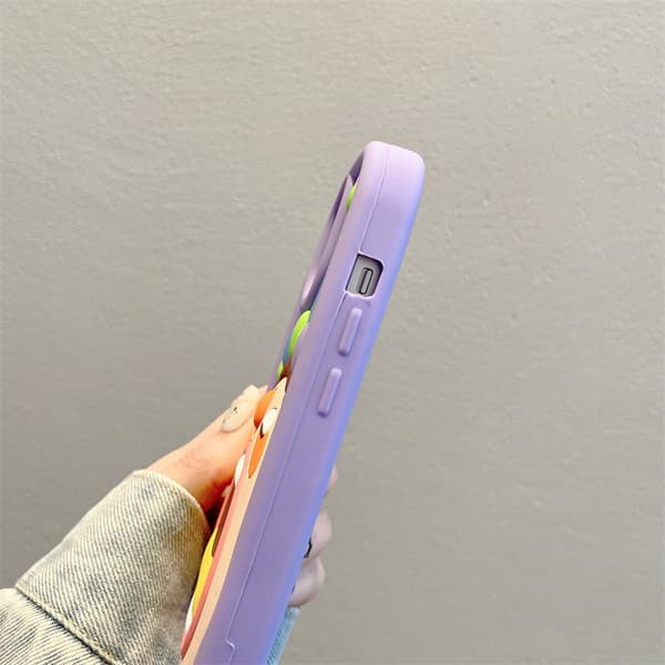Fargerikt 3D morsomt stormunnet gutt telefondeksel, iPhone14